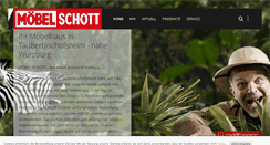 Desktop Screenshot of moebel-schott.de