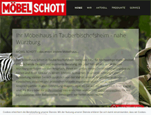 Tablet Screenshot of moebel-schott.de